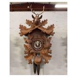 German Black Forest Hunter's Cuckoo Clock