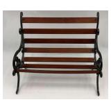 Miniature Decorative Park Bench