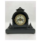 Victorian Ebonized Mantel Clock