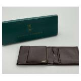 Prince Gardner Leather Wallet in Original Box