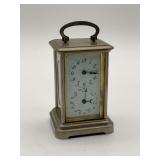 Seikosha Tokyo Japan Calendar Carriage Clock - 4x3.5x7
