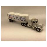 BIG A The First Letter In Auto Parts Semi Truck and Trailer, 22x4x6