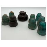 Group of Glass and Ceramic Insulators