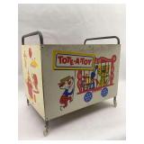 Tote-A-Toy Rolling Toy Box