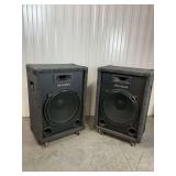 Pair of Optimus 15' PA Speakers