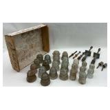 Collection of Glass Insulators with ELMCO Box