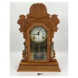 E. Ingraham 'Topaz' Calendar Shelf Clock