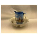 English Pitcher and Basin Set