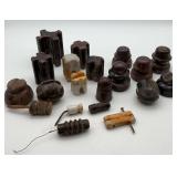 Lot of Ceramic and Porcelain Insulators