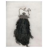 Beaded Evening Bag with Chain Strap