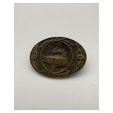 Montana Centennial Yellowstone Cutthroat Limited Edition Bronze Belt Buckle