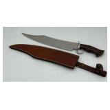 DKONLY D2 Steel Handmade Bowie Knife with Sheath