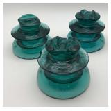 Lot of Hemingray Glass Insulators