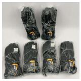 Lot of 7 Pairs of Smith's Workwear Insulated Gloves - Black