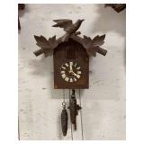 German Black Forest Cuckoo Clock w/ Bird