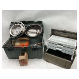 Lot of 2 Camping and Fishing Boxes - Flambeau