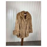 L.B. Bell Fur Co. Brown Fur Coat