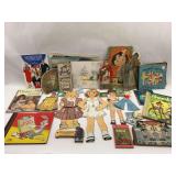 Paper Dolls, Books & Ephemera Lot