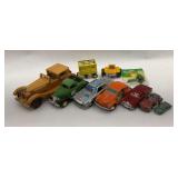 Mixed Lot of Toy Cars and Farm Forage Harvester