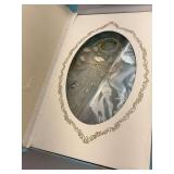 Beautiful Vintage Wedding Gown, Veil, and Little Girl's Dress Set in Original Box