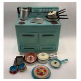Wolverine Toy Stove with Cookware Set