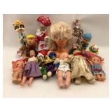 Mixed Lot of Dolls and Figures