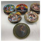 Collectible Decorative 25 Plate Lot - Betty Boop, Children, and More