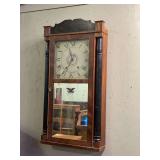 Eli Terry Patent Column & Splat Wall Clock c.1820