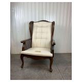 D&K Kincaid French Provincial Wingback Chair
