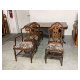 Dining Table with Six Chairs