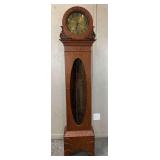 Oak Case Grandfather Clock