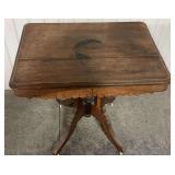 Antique Victorian Eastlake Parlor Table