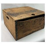 Pabst Brewing Co. Wood Shipping Crate Milwaukee