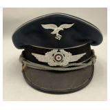 WWII German Luftwaffe Officers Cap Reproduction