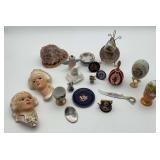 Mixed Lot of Miniature Collectibles, Plates, Figurines, and More