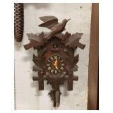 German Black Forest Cuckoo Clock w/ Bird