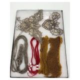 Beaded Appliques and Trim Lot