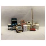 Toy Laundry Appliances and Dollhouse Accessories Lot