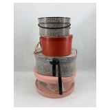 Group of Four Decorative Hat Boxes
