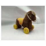Playskool Pal Horse Plush Pull Toy with Wheels
