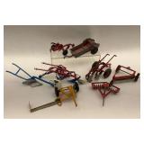 Collection of Toy Farm Implements