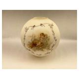 Angel Painted Glass Shade