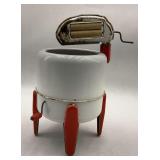 Metal Toy Washing Machine with Wringer