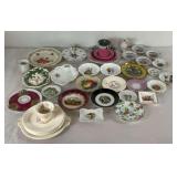 Assorted Decorative Plates and Bowls