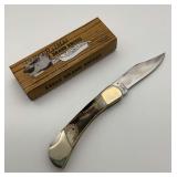 Parker Imai Eagle Brand Folding Knife Stag Handle