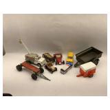 Collection of Toy Vehicles: Tonka, Buddy L, GI Joe, and Unbranded