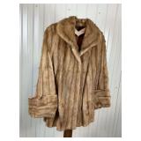 L.B. Bell Fur Co. Brown Fur Coat