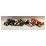 Collection of Diecast Model Cars and Trucks