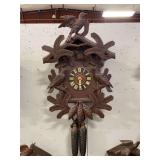 German Black Forest Cuckoo Clock w/ Birds