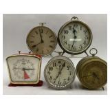 Assorted Clock Collection including Parker Alarm, Westclox Big Ben, Aristo Timer